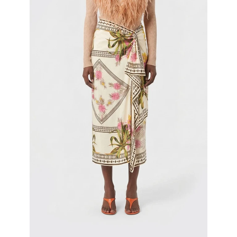 Skirt Woman color Pink (P622G281AF8177)