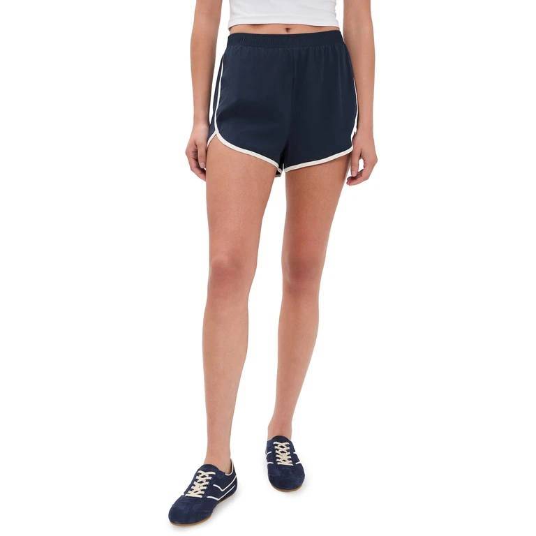 Splits59 Megan Run Shorts Indigo/Crème L