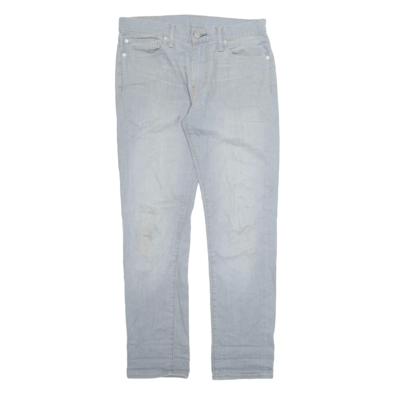 LEVI'S 511 Jeans Mens Grey Slim Straight W32 L32