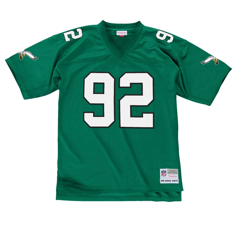 Men's NFL Legacy Jersey Eagles 1990 Reggie White Jerseys