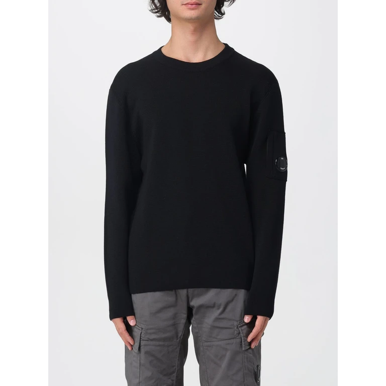 C. P. COMPANY Sweater Men color Black (19CMKN200A006595A999)