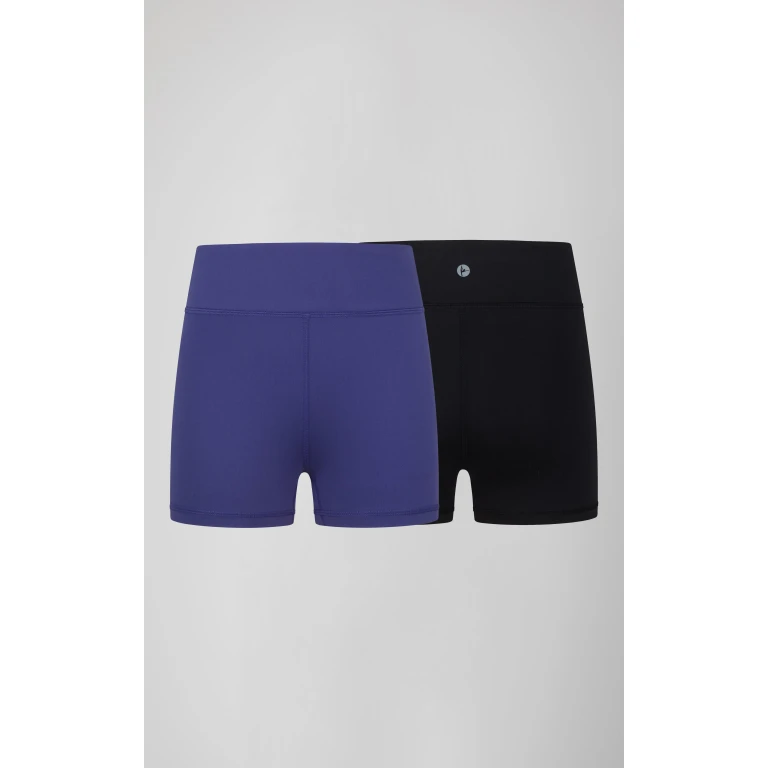 Girls 2 PK 3" Biker Shorts