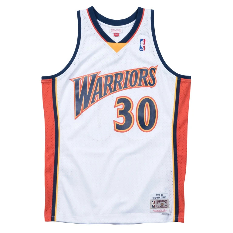 Men's NBA Swingman Home Jersey Warriors 09 Steph Curry
