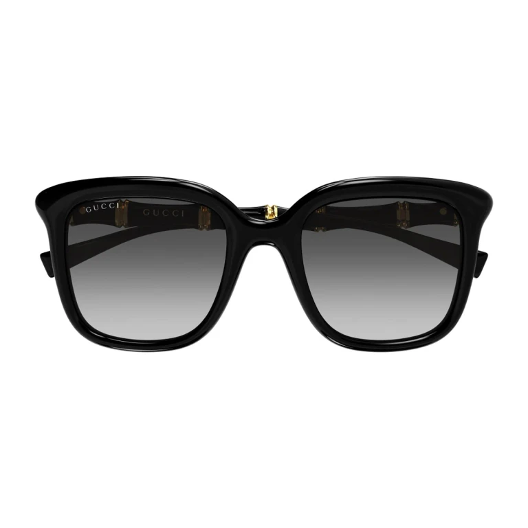 Gucci Gg2058s Linea Sign Black Iniettato Sunglasses - Women