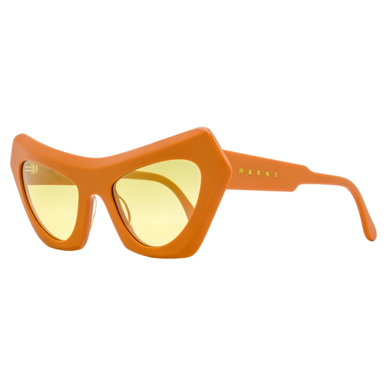 Cat Eye Sunglasses Devil's Pool 7AF Orange 56mm