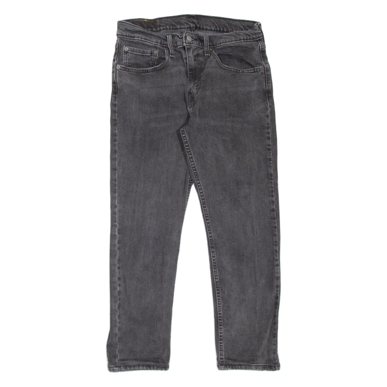 LEVI'S 502 Jeans Mens Grey Regular Tapered W31 L26
