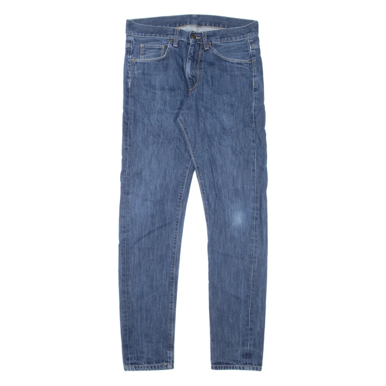 CARHARTT Vicious Pant Mens Jeans Blue Slim Tapered W29 L32