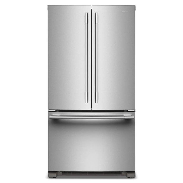 25 Cu. Ft. 36 in. Standard-Depth French Door Refrigerator w/ Internal Water Dispenser in Steel