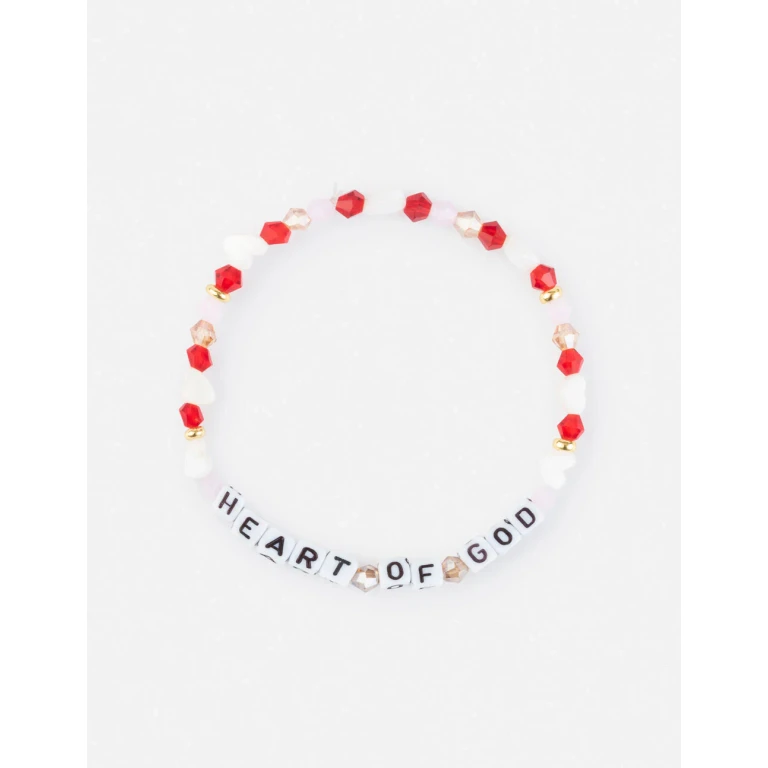 Heart of God Letter Bracelet