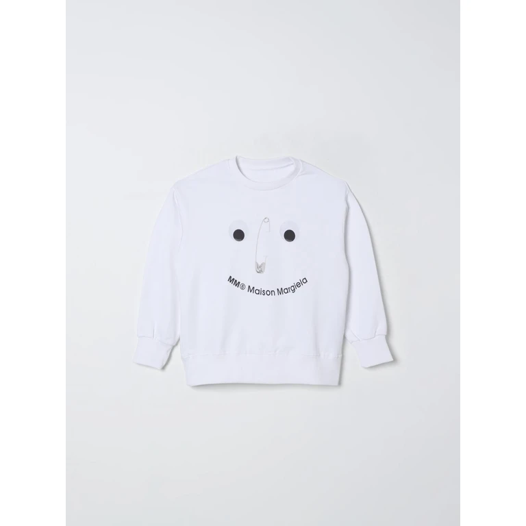 MM6 MAISON MARGIELA Sweater Kids color White (M60868MM04HM6100)