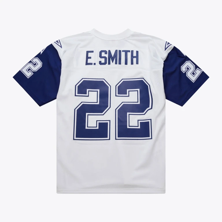 Men's NFL White Jersey Cowboys 1994 Emmitt Smith
