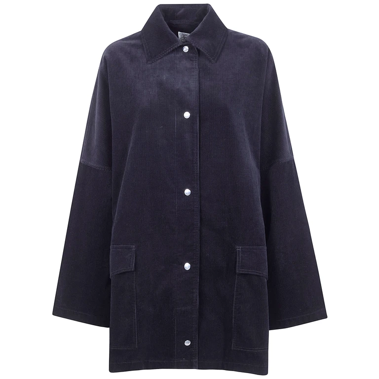 TOTEME 'Cord' Overshirt Jacket