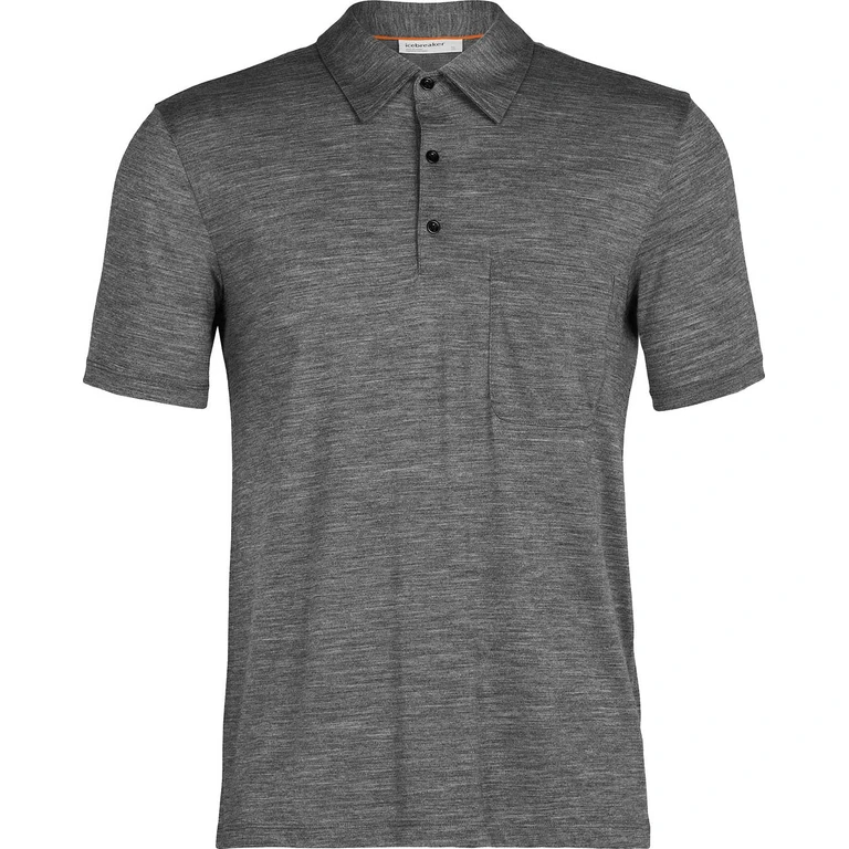 Men's Merino Blend Drayden Short Sleeve Polo Shirt