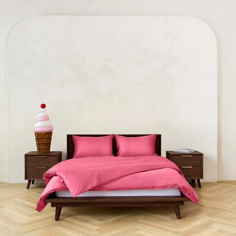 Hollyhock 3-Piece Duvet Cover Set