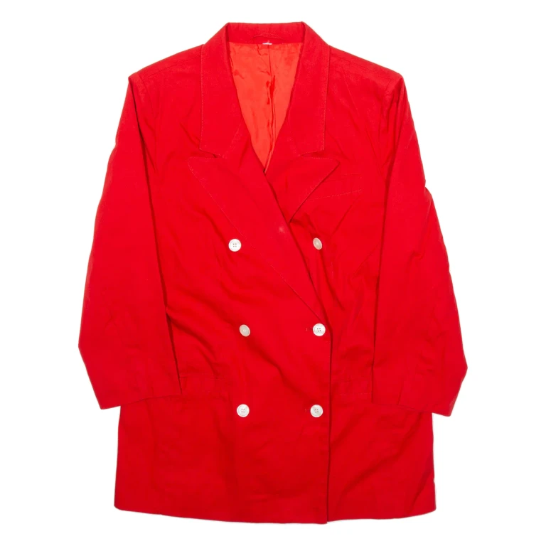 Womens Blazer Jacket Red M