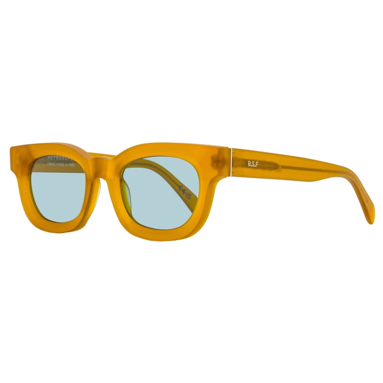 Retrosuperfuture Retro Oval Sunglasses Sempre DEJ Black 52mm