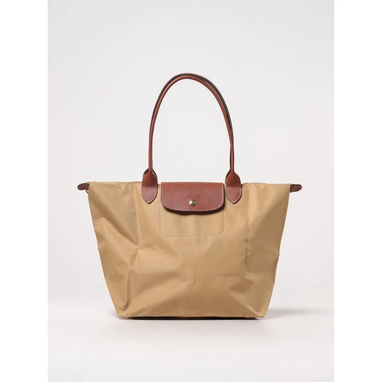 Le Pliage Original L Recycled Nylon and Leather Bag (L1899089P86)