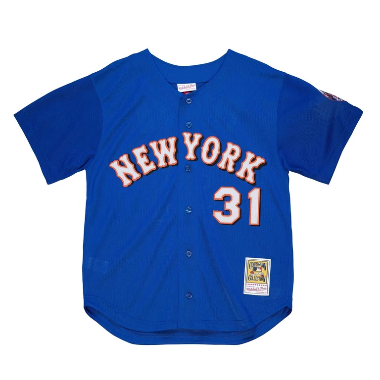 MLB Authentic Batting Practice Jersey - Ny Mets 1999 Mike Piazza Jerseys