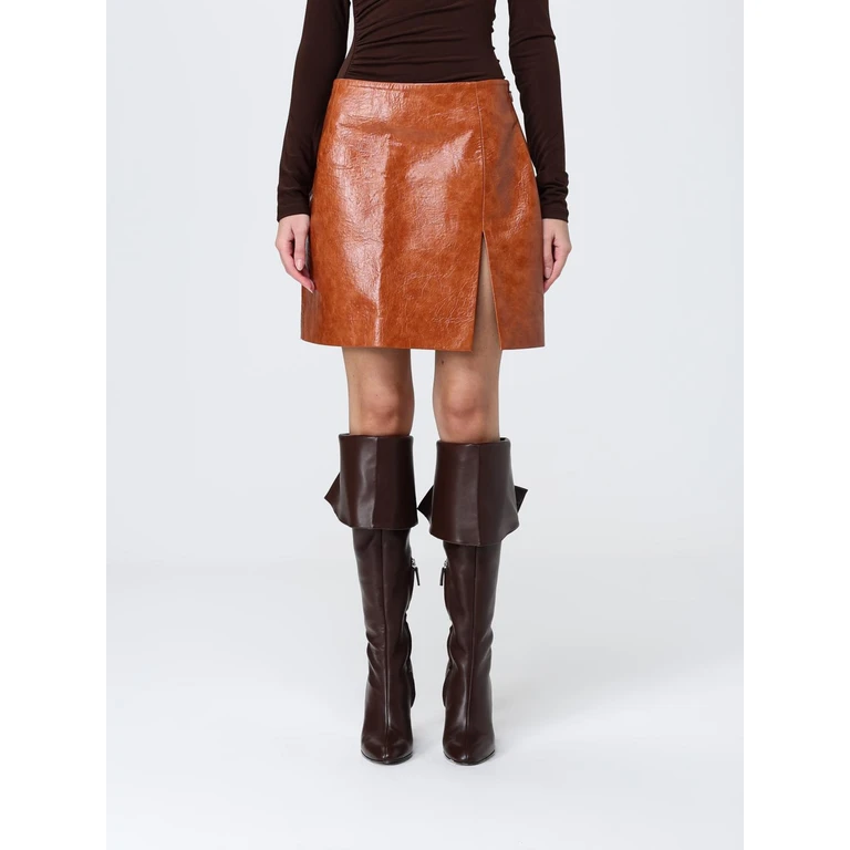Skirt Woman color Brown (T180307A630)