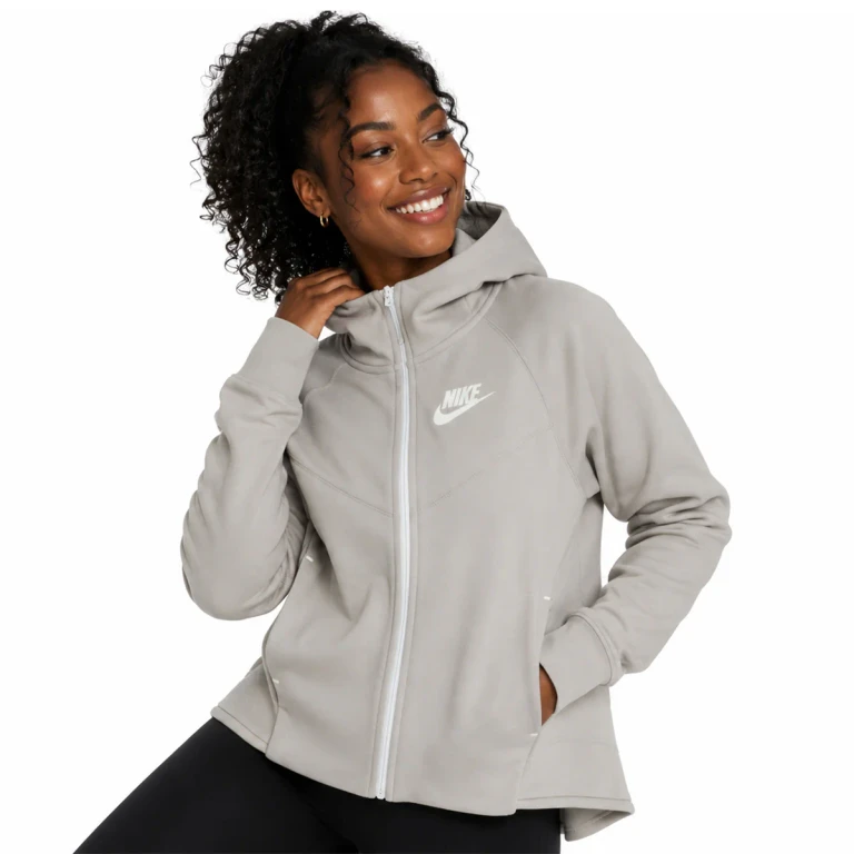 Sportswear Tech Fleece Windrunner Women Hoodie Desert Sand/White