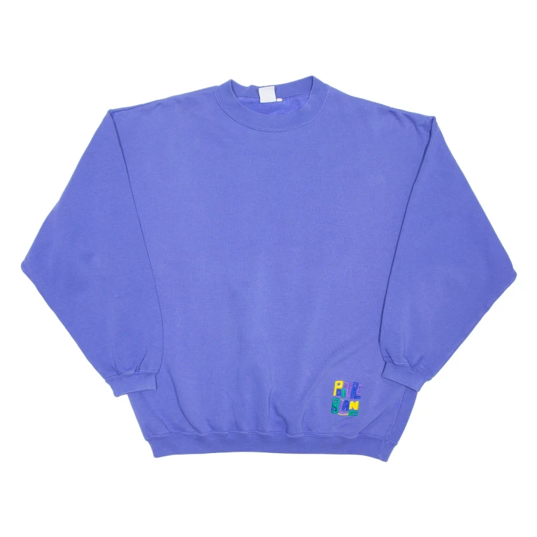 Womens Sweatshirt Purple XL