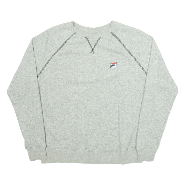 FILA Mens Sweatshirt Grey M