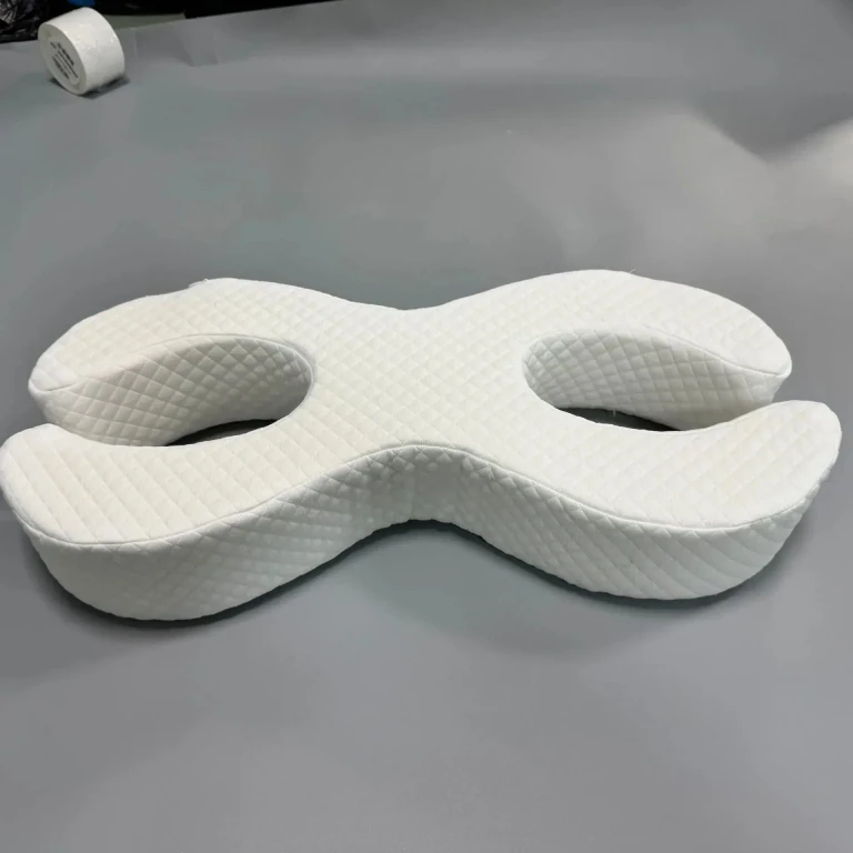 Anti-Wrinkle Side Sleeper Pillow - Soft Face-Free Beauty Pillow