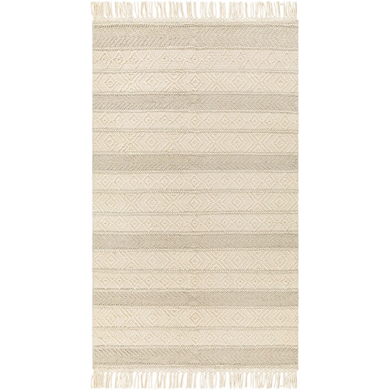 Ummi Wool Rug with Tassels - Clearance