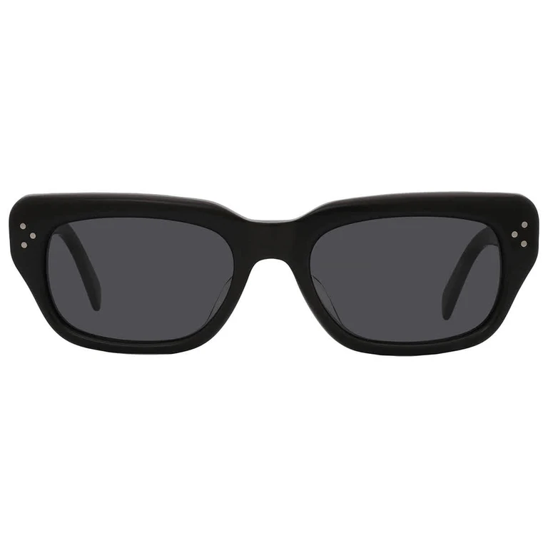 Celine Smoke Square Ladies Sunglasses CL40267U 01A 54