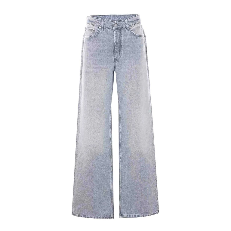 Anine Bing Jean Droit - Gris (A0612023GRY35)