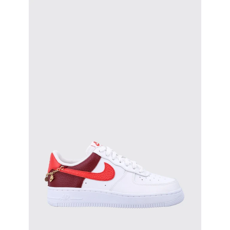 Air Force 1 '07 Grained Leather Trainers with Charm and Embroidered Logo (IR0872101)