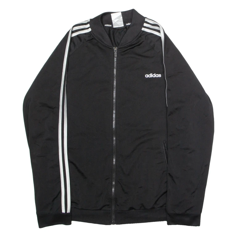 ADIDAS Womens Track Jacket Black XL