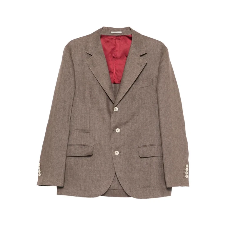 Brunello Cucinelli Linen Deconstructed Blazer