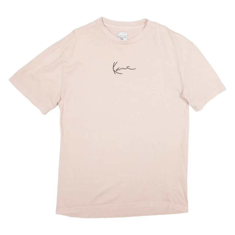 KARL KANI Womens T-Shirt Pink XS