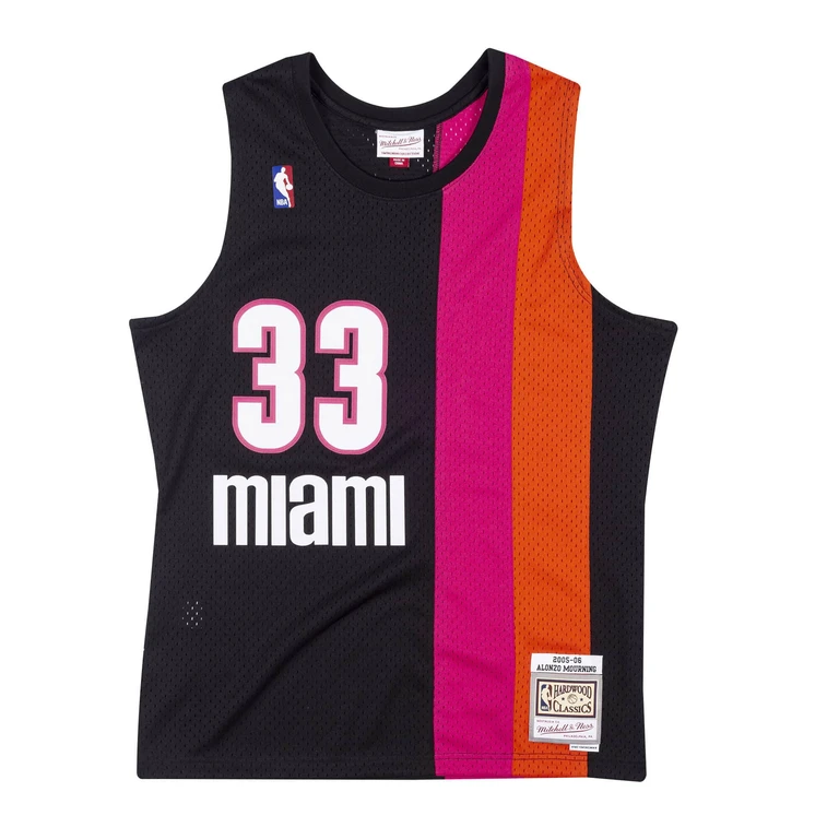 Men's NBA Swingman Jersey - Heat 05 Alonzo Mourning