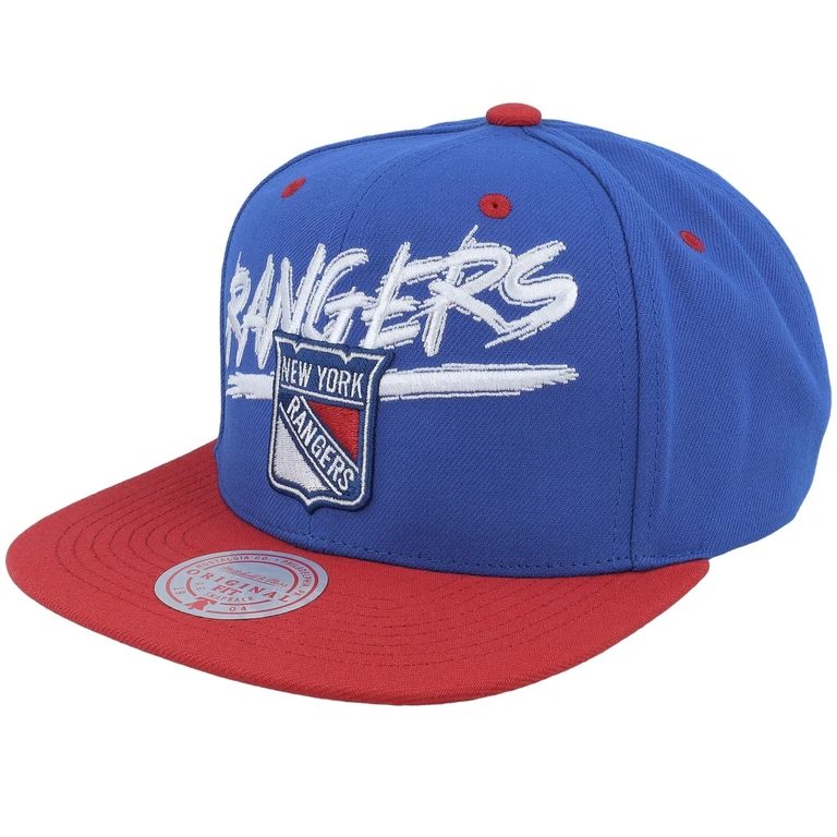 Men's NHL Transcript Snapback Vntg Rangers Snapback Caps