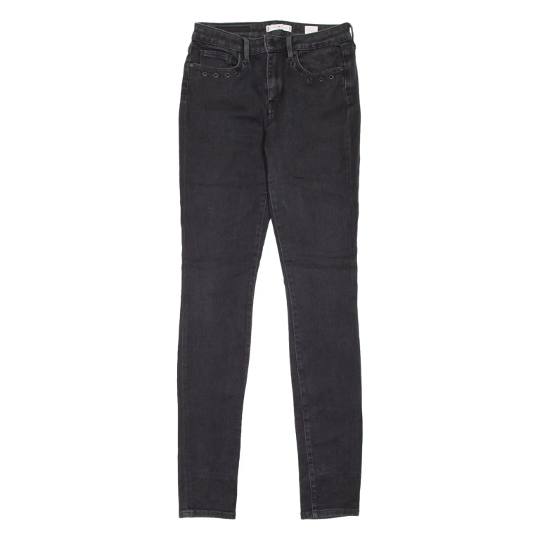 TOMMY HILFIGER Como Womens Jeans Black Slim Jegging W27 L32