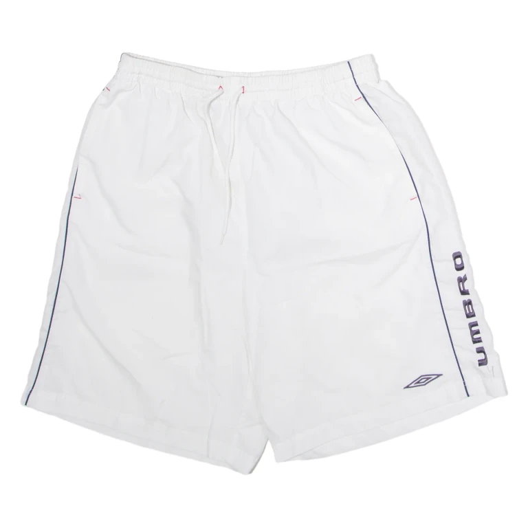 UMBRO Mesh Lined Mens Swimming Shorts White 2XL W30