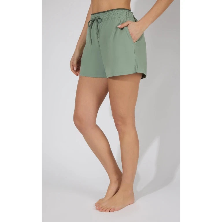Stretch Woven 2 in 1 Running Short