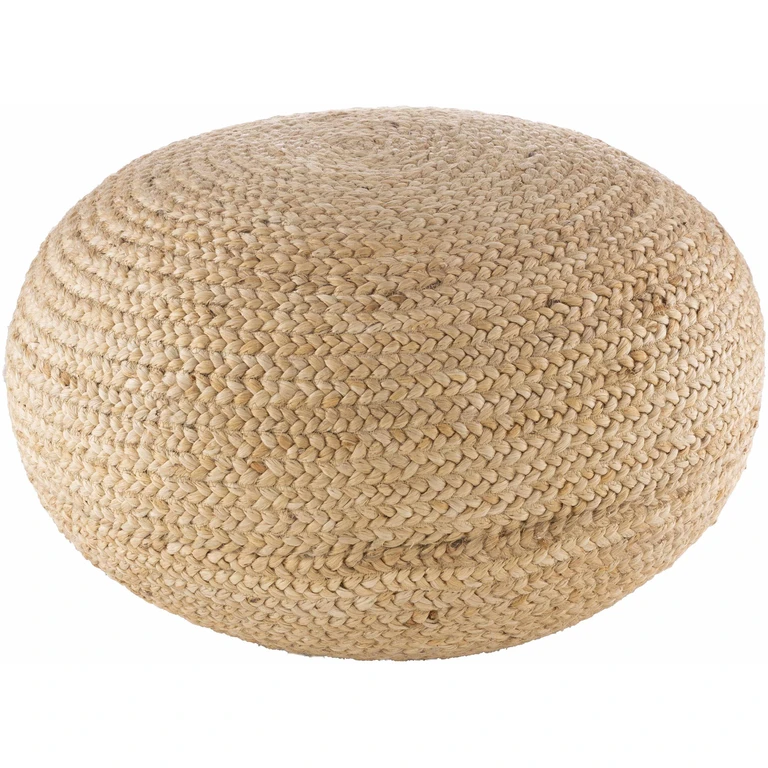 Tintern Jute Knitted Pouf