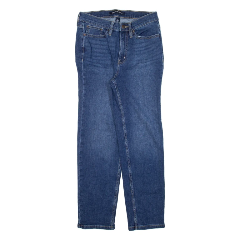 CALVIN KLEIN JEANS Womens Jeans Blue Regular Tapered W26 L25