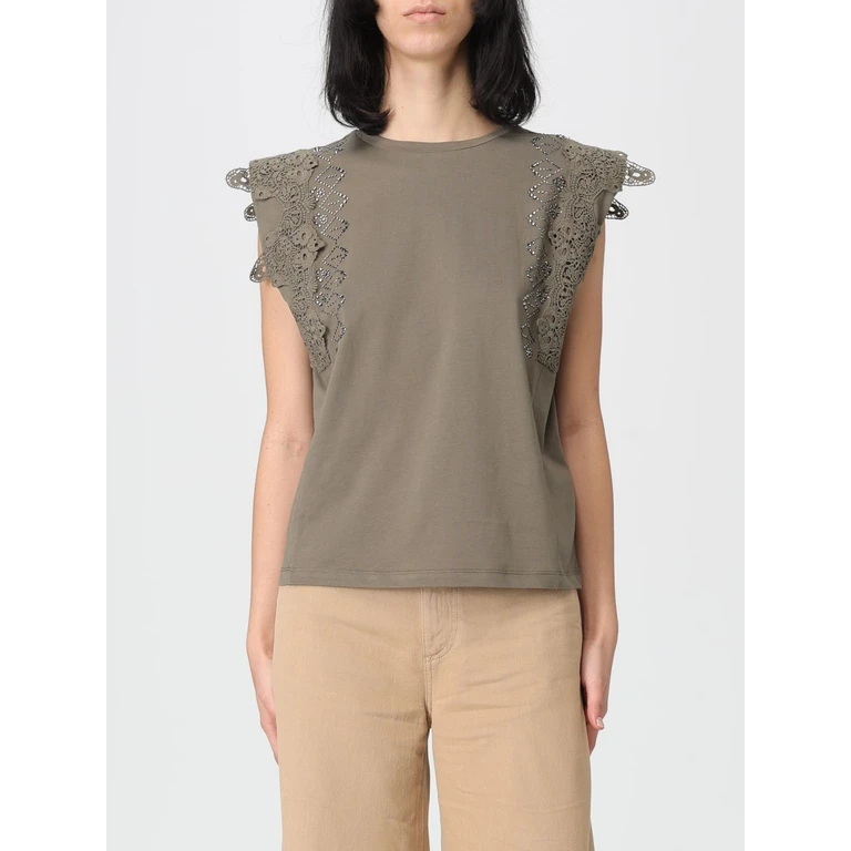 LIU JO T-Shirt Woman color Green (WA6311J388590822)