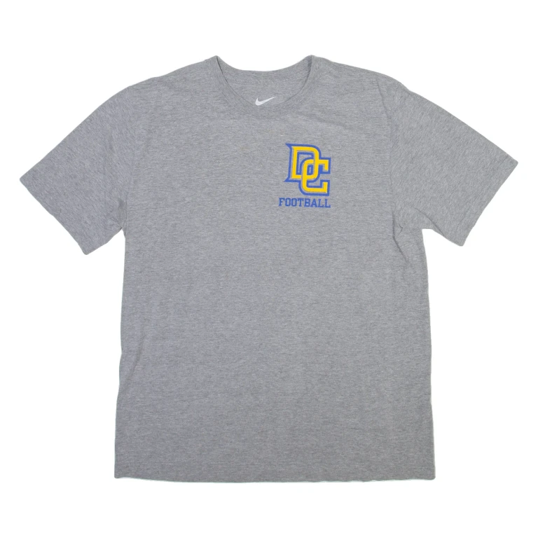 NIKE Mens T-Shirt Grey L