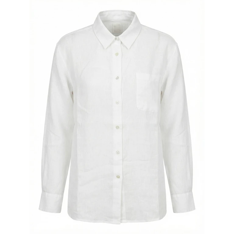 120%Lino Short Sleeve Shirt (33ALIW19GE0000115)