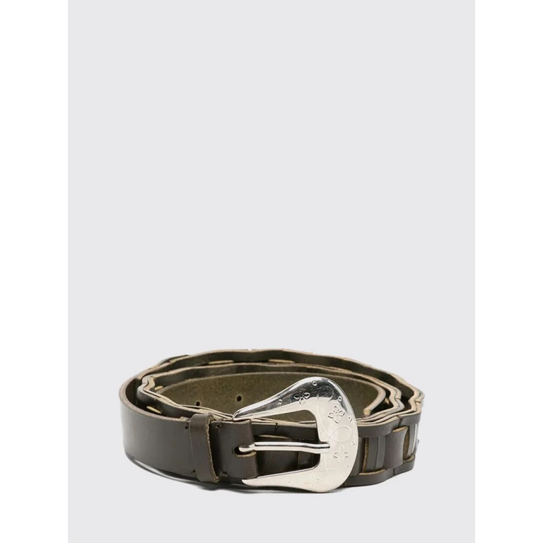 Belt Men color Green (NW259407N60007030OLIVEBROWN)