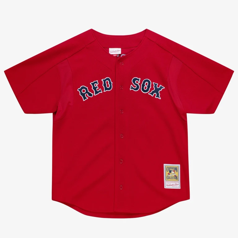 Men's MLB Bp Jersey Red Sox 2004 David Ortiz