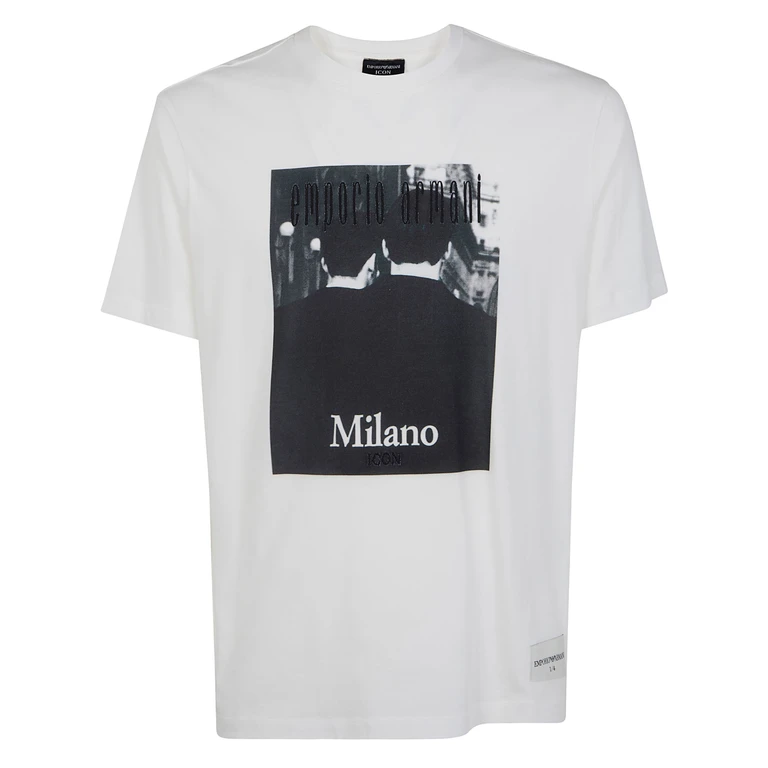 EMPORIO ARMANI T-Shirt Jersey Bianca