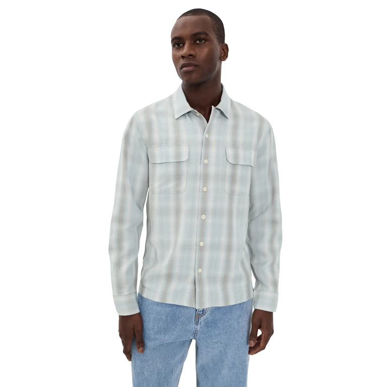 The Shore Shirt Fog Check 40