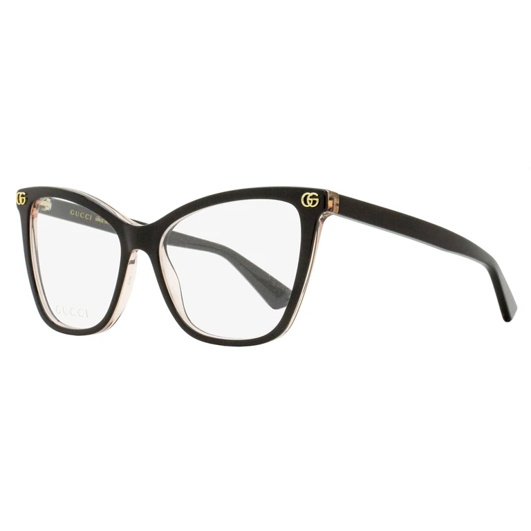 Emblem Butterfly Eyeglasses GG1817O 003 Black/Clear 55mm