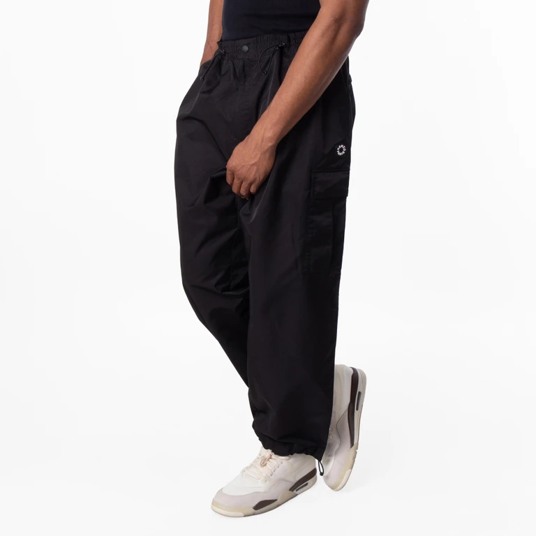 Kenzo Black Nylon Blend Cargo Pant